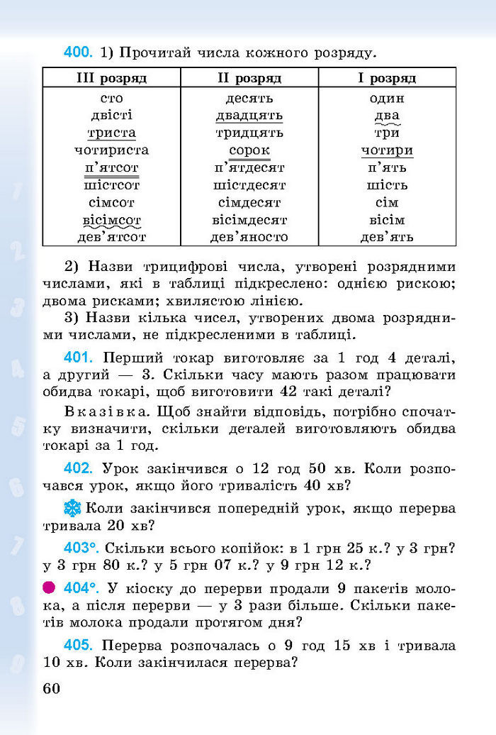 Підручник Математика 3 клас Богданович 2014