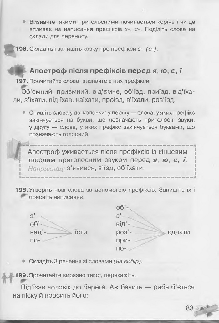 Українська мова 3 клас Захарійчук