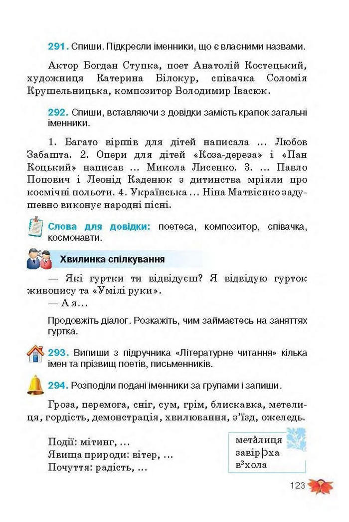 Підручник Українська мова 3 клас Вашуленко