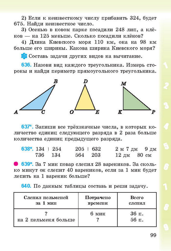 Математика 3 класс Богданович (Рус.)