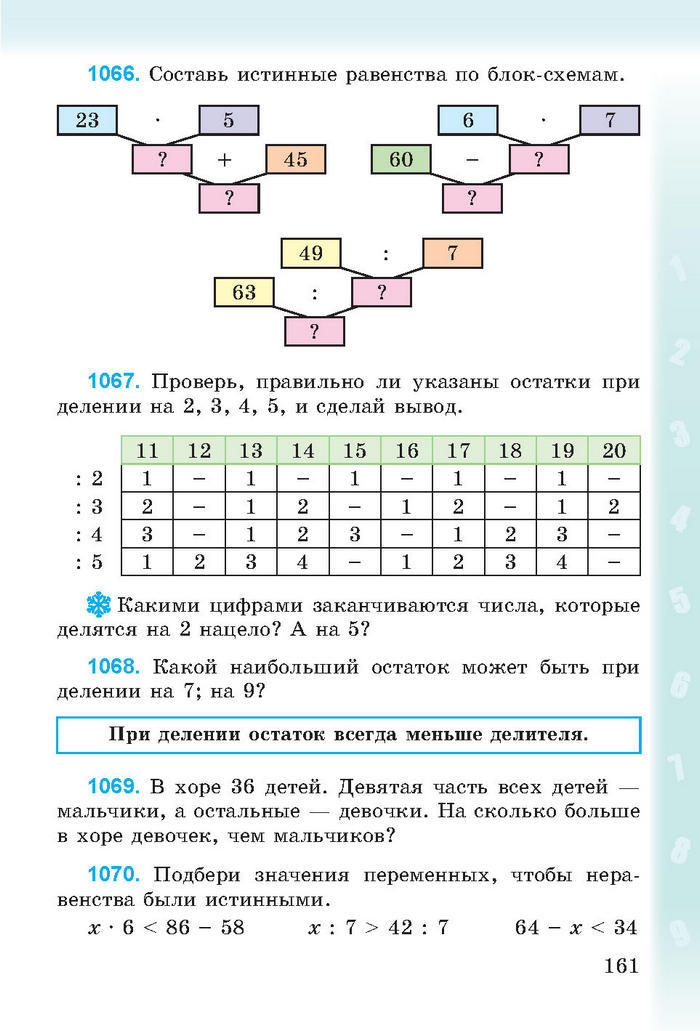 Математика 3 класс Богданович (Рус.)