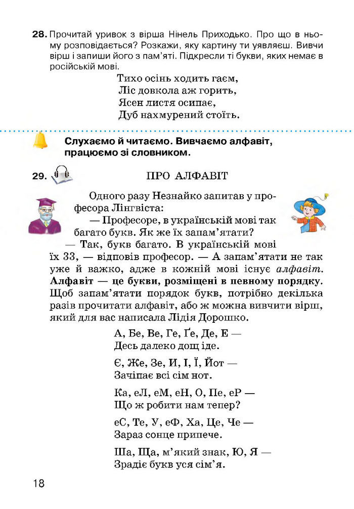 Українська мова 3 класс Хорошковська
