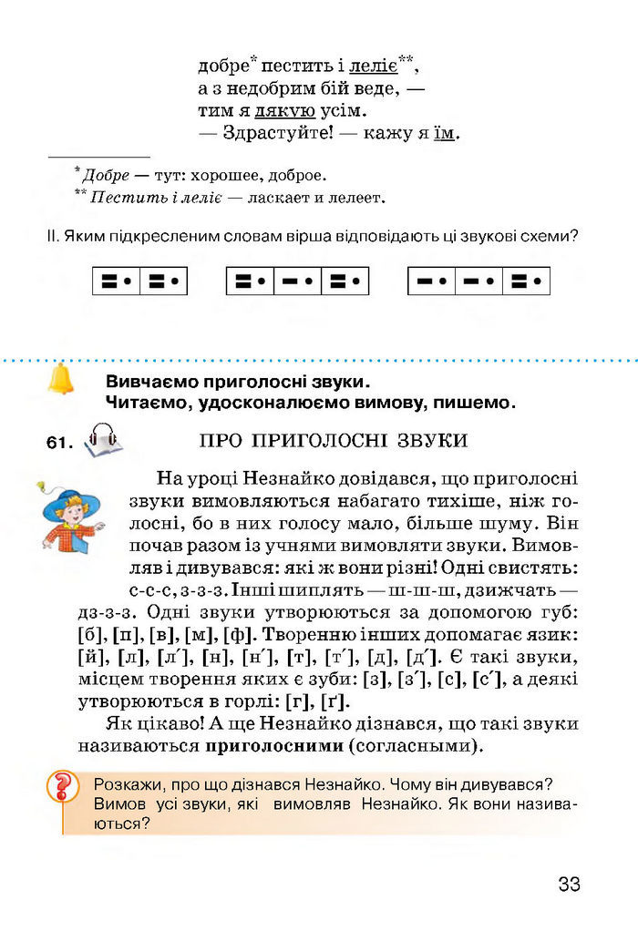 Українська мова 3 класс Хорошковська