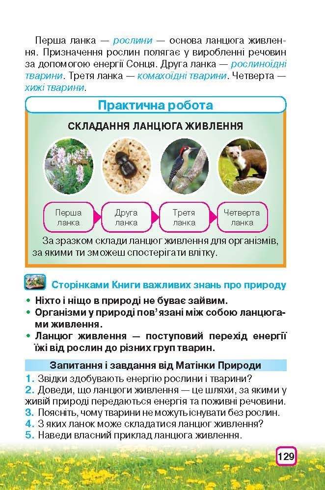 Природознавство 3 клас Грущинська (Укр.)