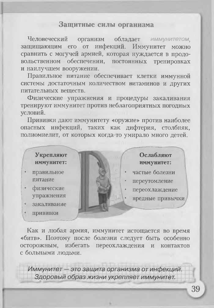Основы здоровья 3 класс Бех (Рус.)
