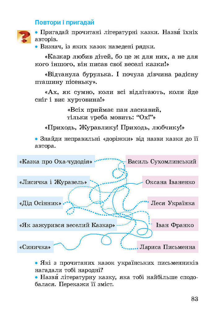 Літературне читання 3 клас Науменко