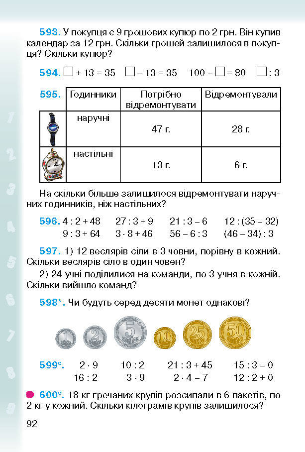 Підручник Математика 2 клас Богданович (Укр.)