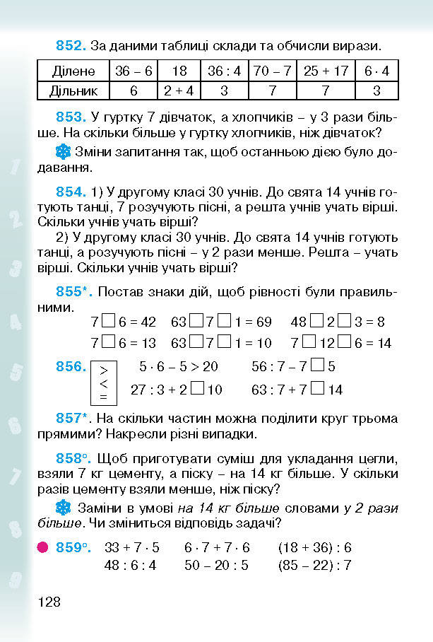 Підручник Математика 2 клас Богданович (Укр.)