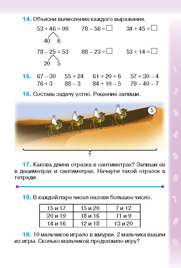 Математика 2 класс Богданович (Рус.)