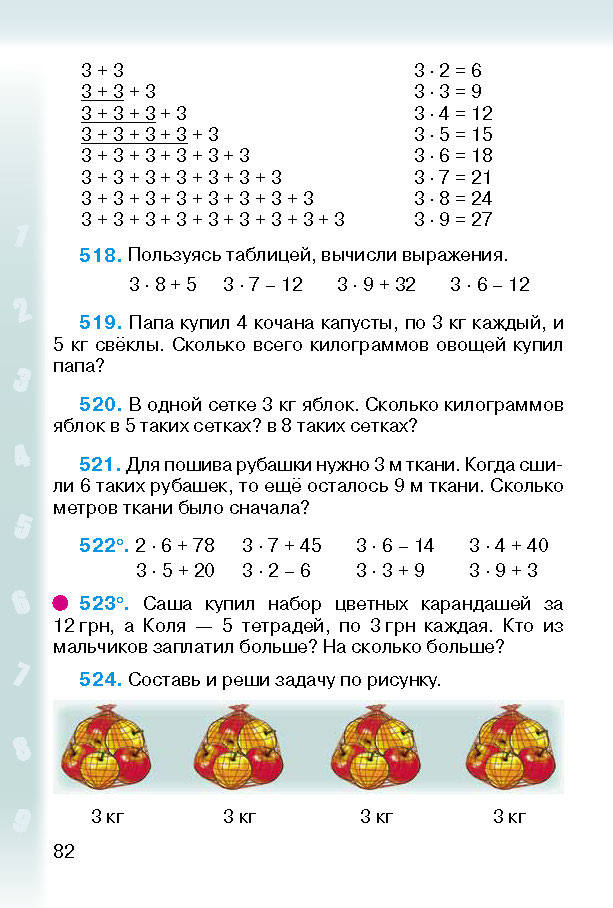 Математика 2 класс Богданович (Рус.)