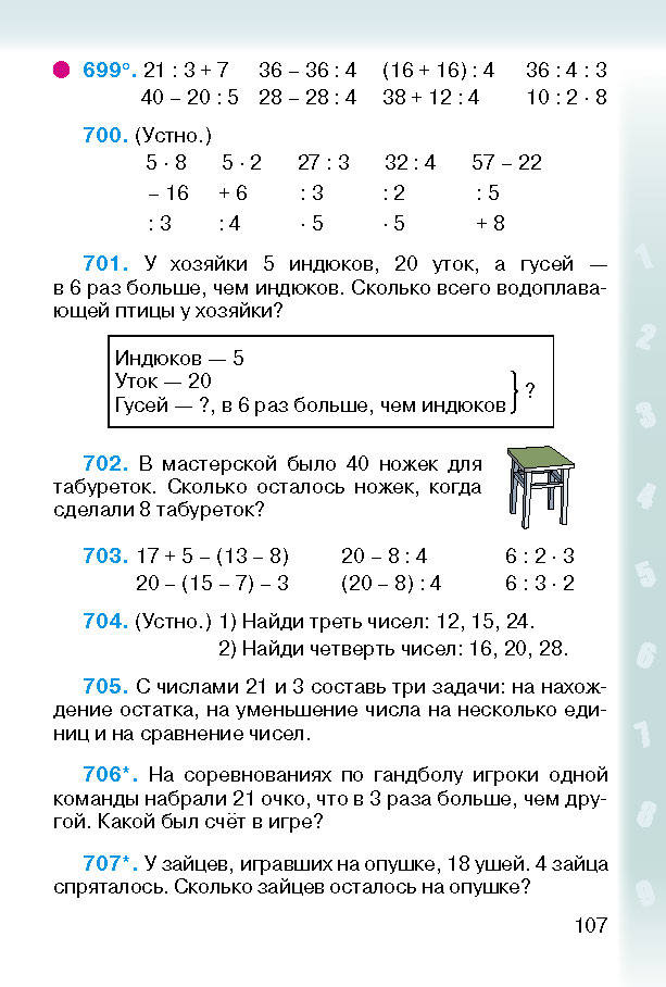 Математика 2 класс Богданович (Рус.)