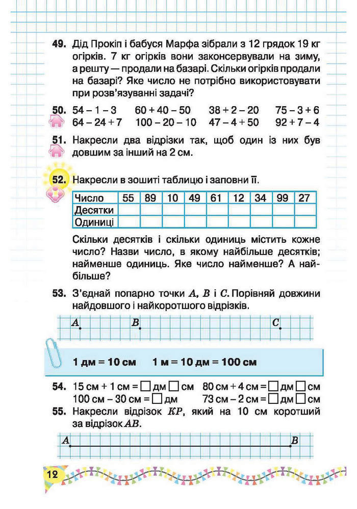 Підручник Математика 2 клас Рівкінд