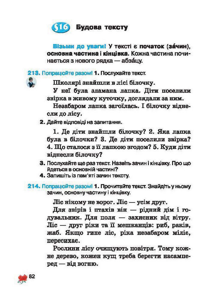 Підручник Українська мова 2 клас Вашуленко