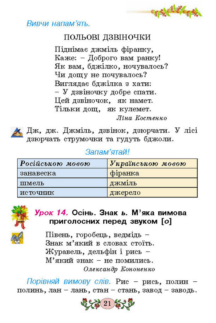 Українська мова 2 клас Гавриш