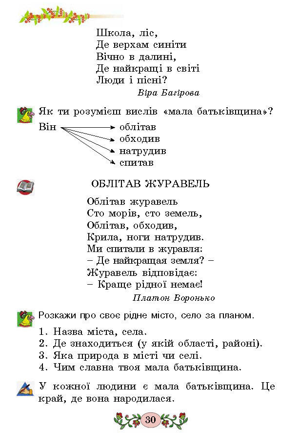 Українська мова 2 клас Гавриш