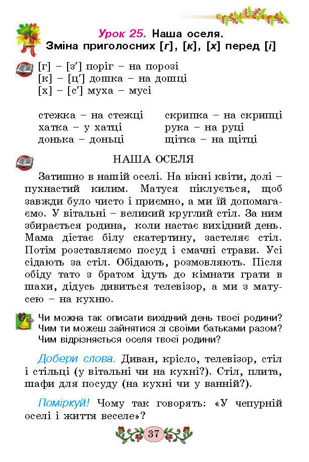 Українська мова 2 клас Гавриш