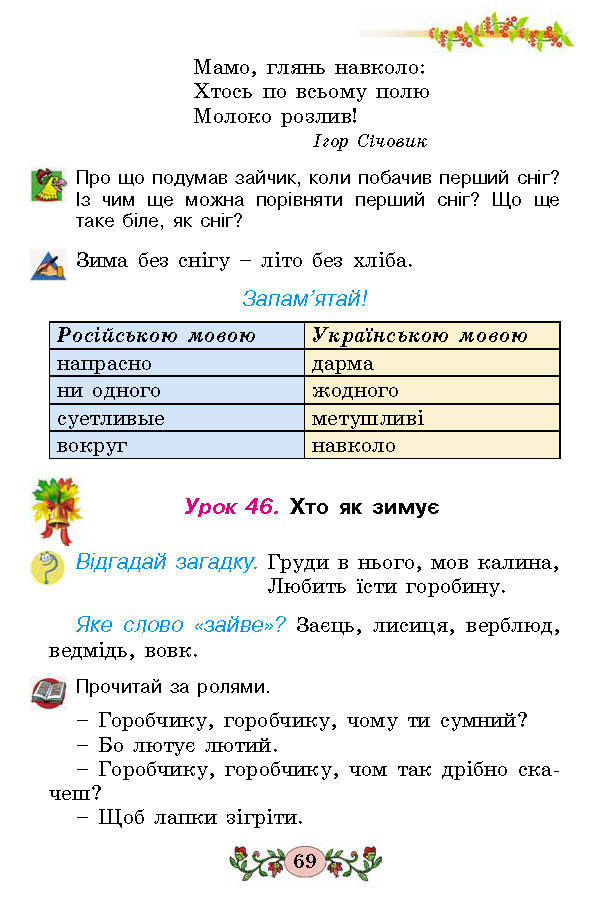 Українська мова 2 клас Гавриш