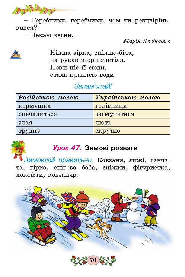 Українська мова 2 клас Гавриш