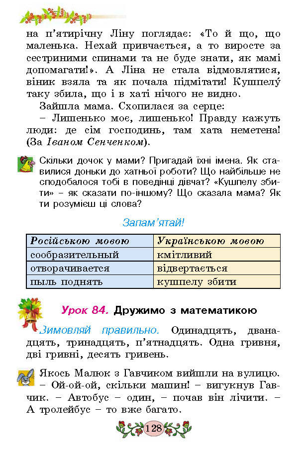 Українська мова 2 клас Гавриш