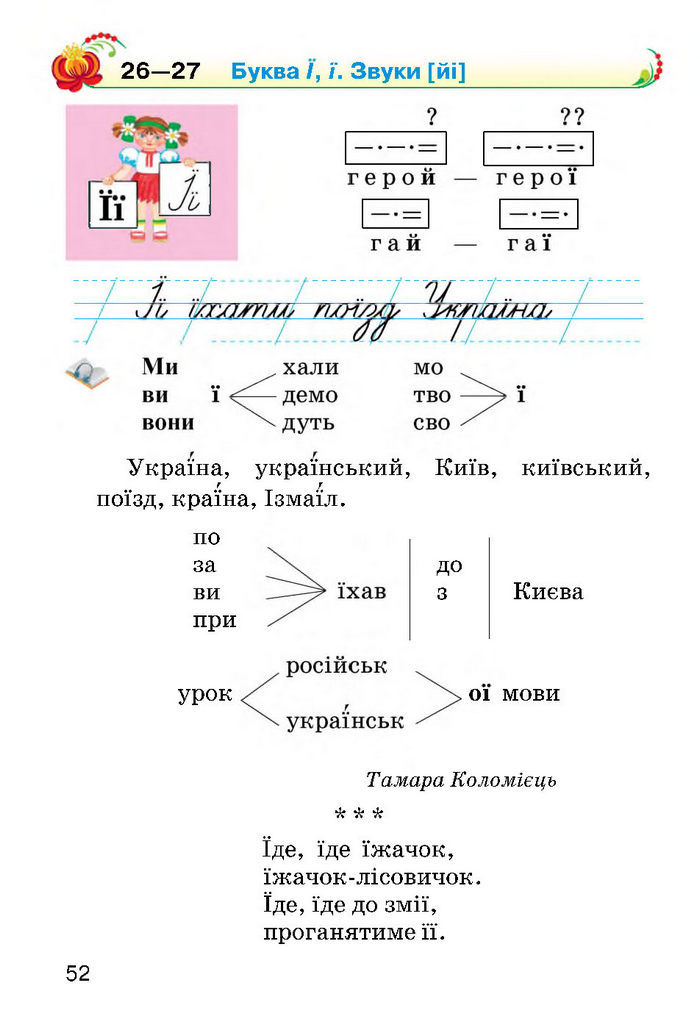 Українська мова 2 класс Хорошковська