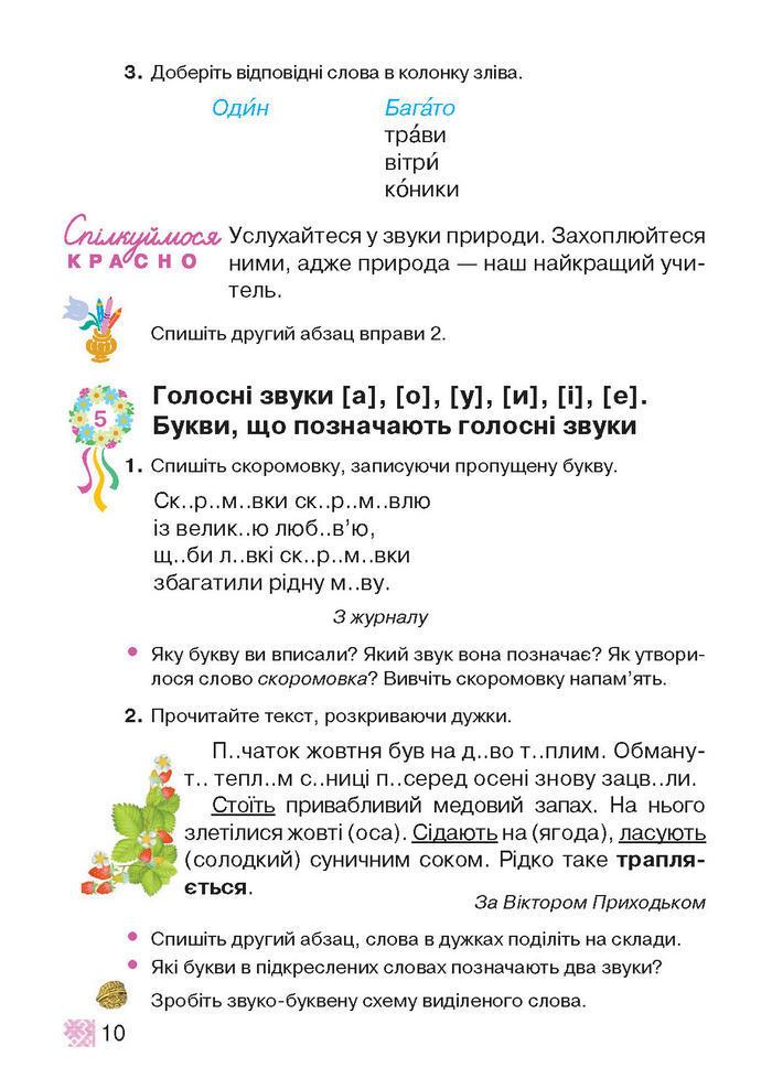 Підручник Українська мова 2 клас Захарійчук