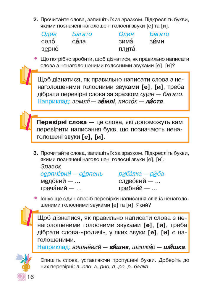 Підручник Українська мова 2 клас Захарійчук