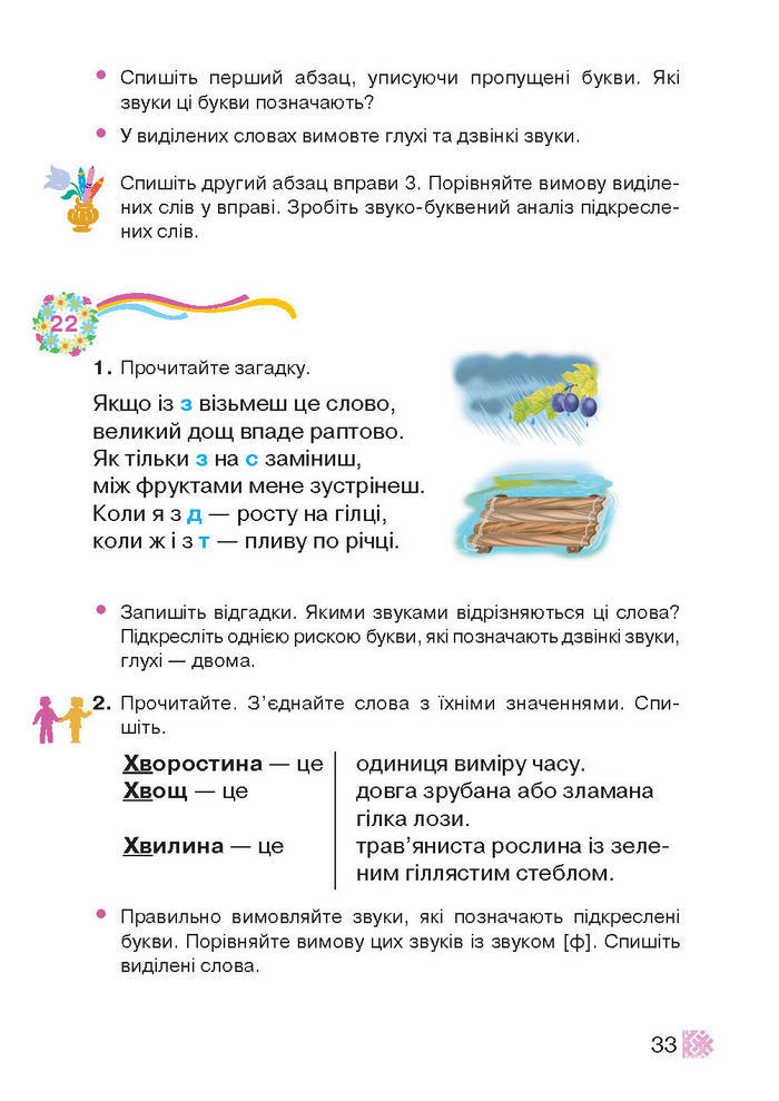Підручник Українська мова 2 клас Захарійчук