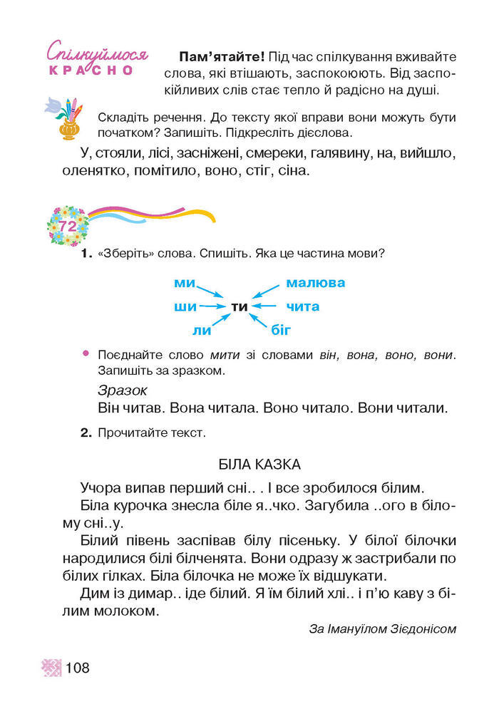 Підручник Українська мова 2 клас Захарійчук