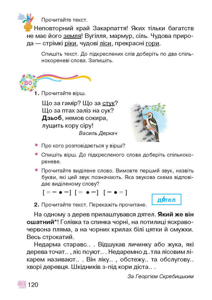 Підручник Українська мова 2 клас Захарійчук