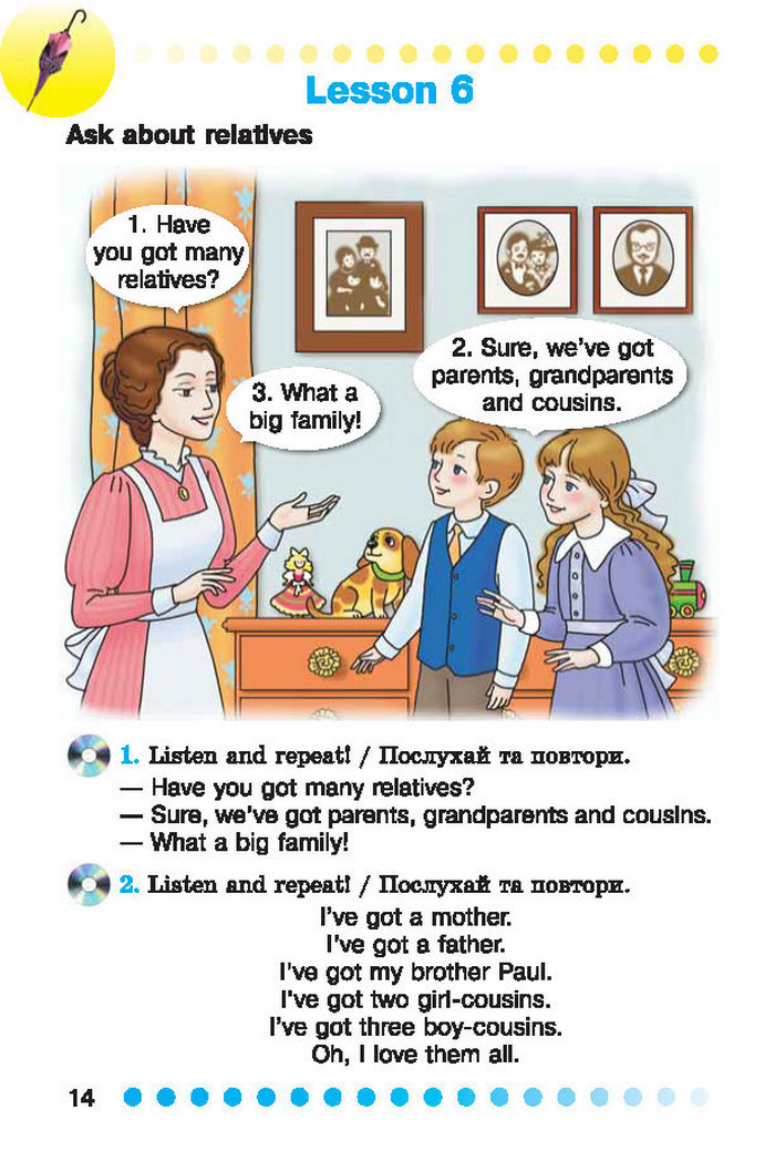 Англійська мова English 2 клас Калініна