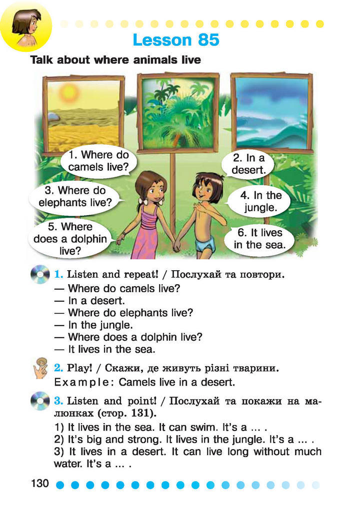 Англійська мова English 2 клас Калініна