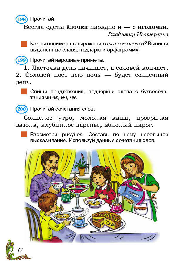 Учебник Русский язык 2 класс Сильнова