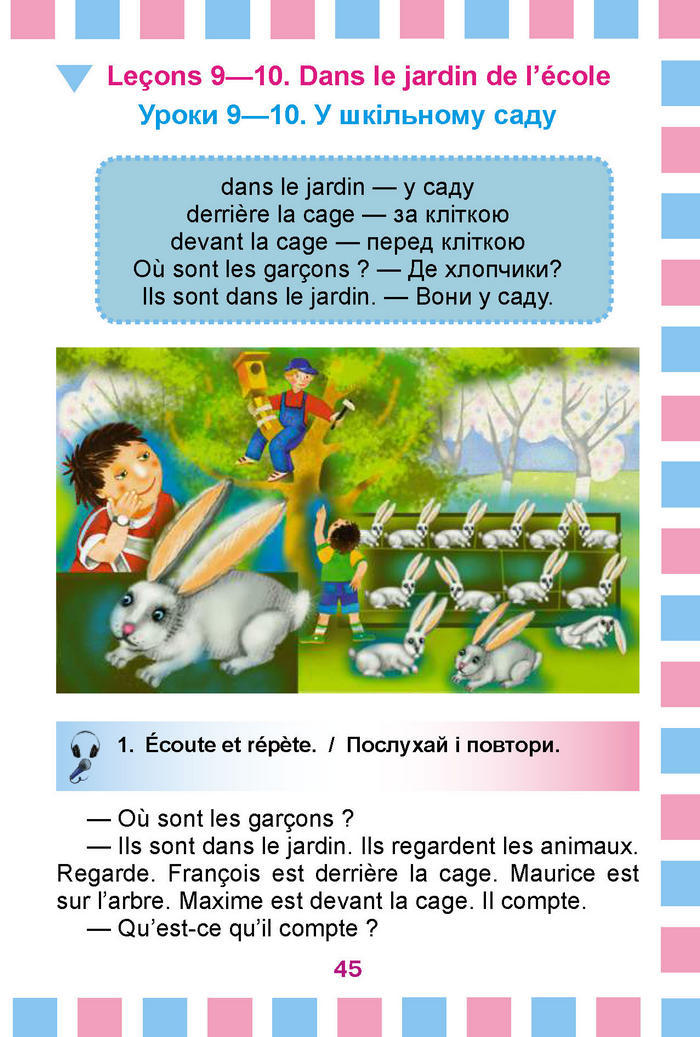 Французька мова 2 клас Клименко