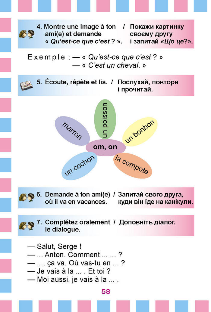 Французька мова 2 клас Клименко