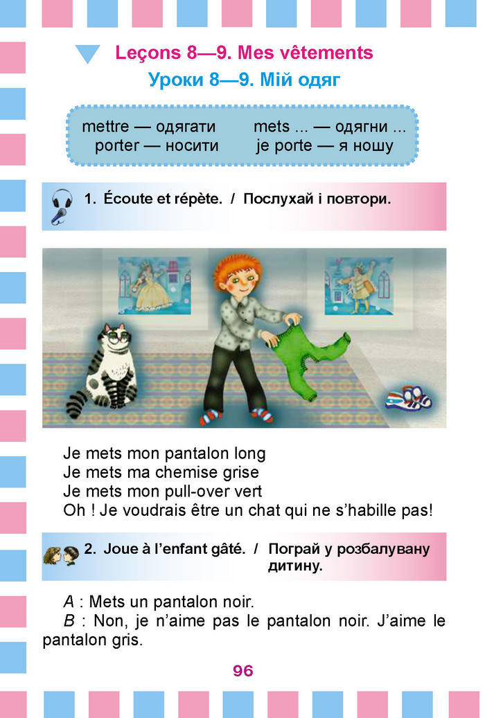 Французька мова 2 клас Клименко