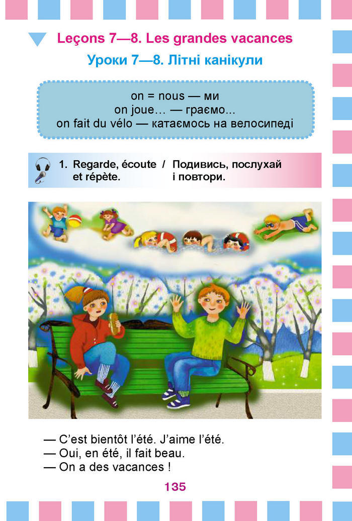 Французька мова 2 клас Клименко
