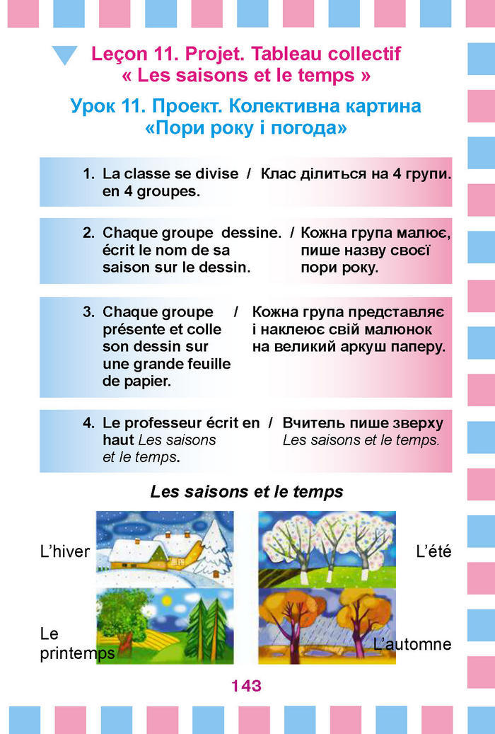 Французька мова 2 клас Клименко
