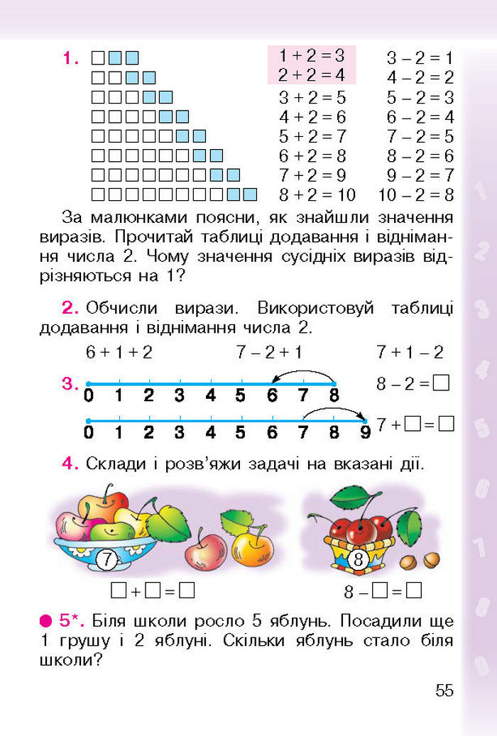 Підручник Математика 1 клас Богданович (Укр.)