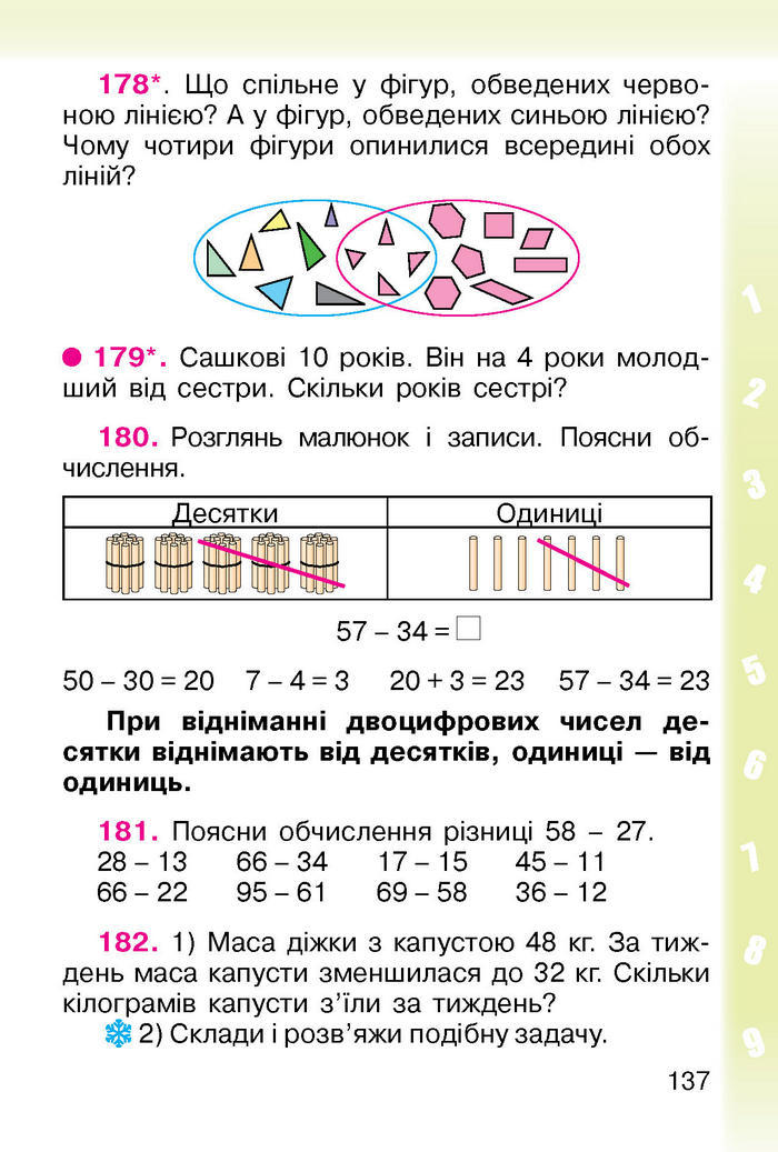 Підручник Математика 1 клас Богданович (Укр.)