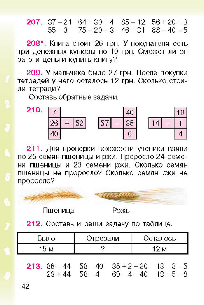 Математика 1 класс Богданович (Рус.)