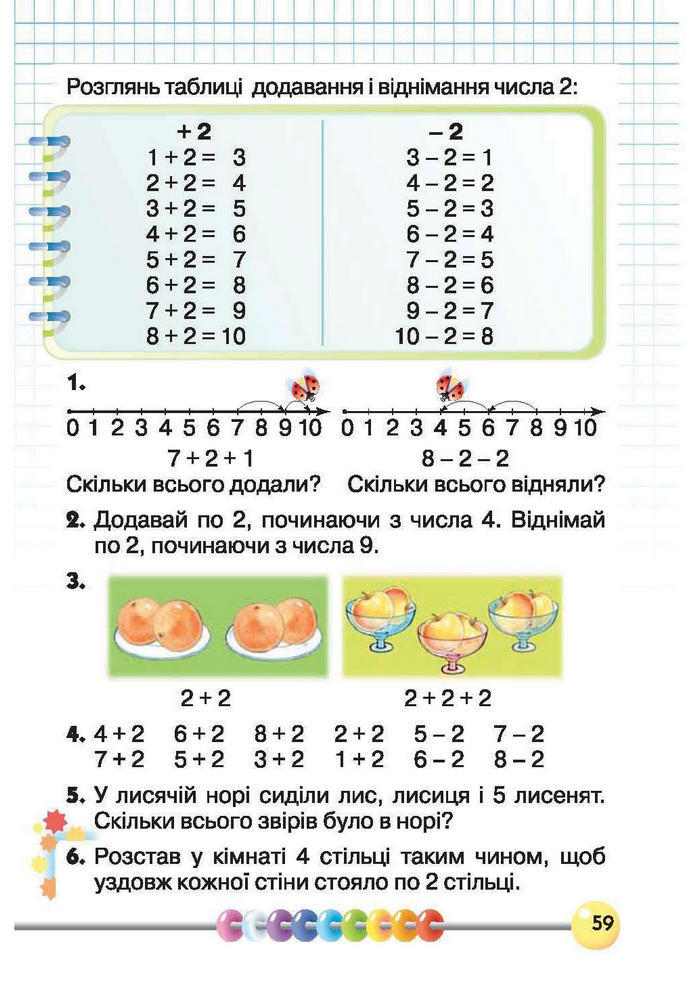 Підручник Математика 1 клас Рівкінд