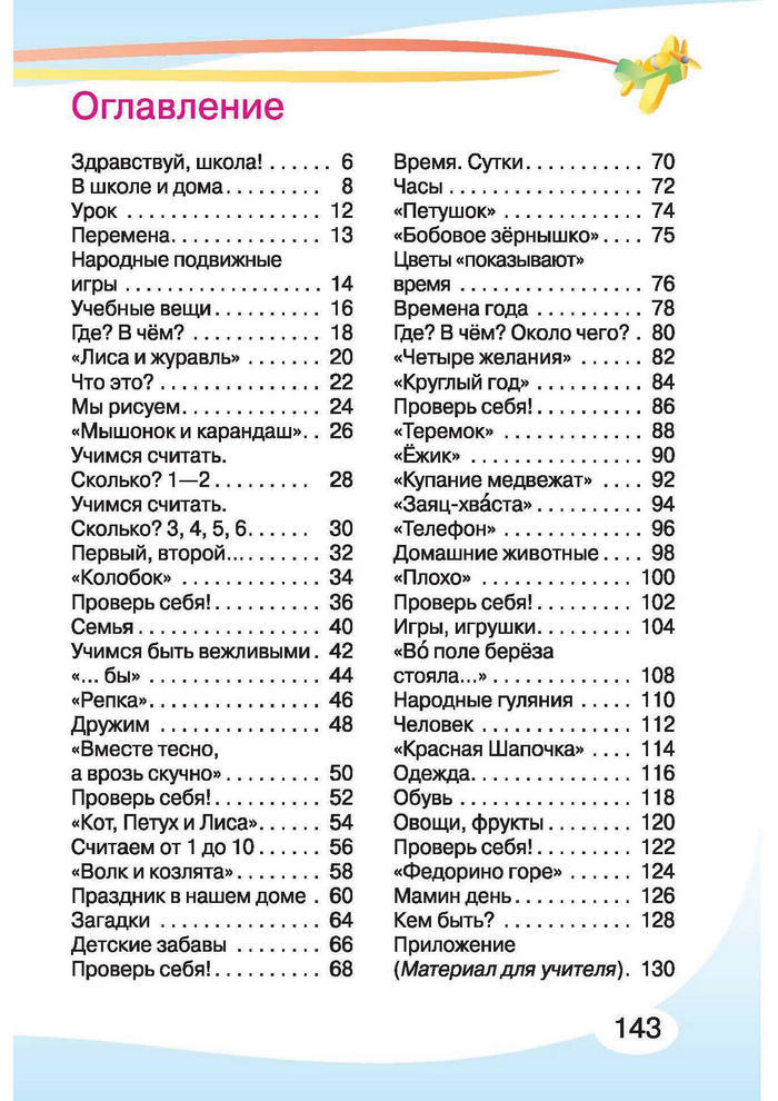 Русский язык 1 класс Лапшина