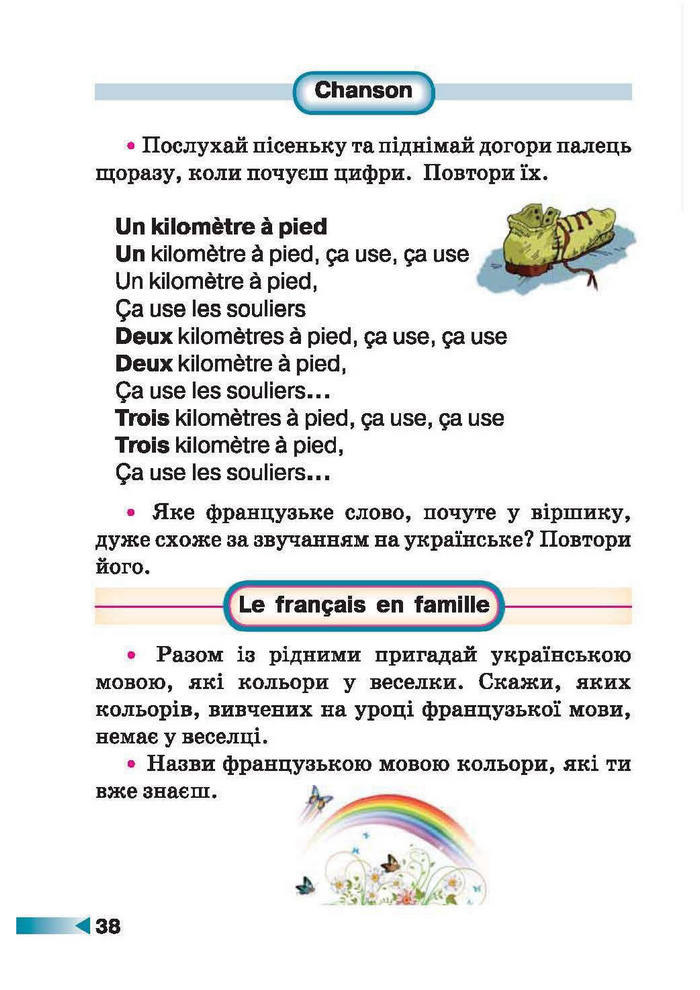Французька мова 1 клас Чумак