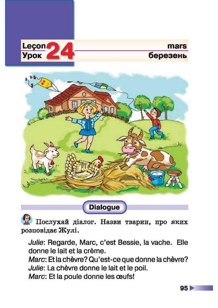 Французька мова 1 клас Чумак
