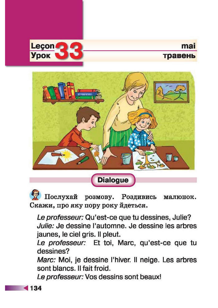 Французька мова 1 клас Чумак