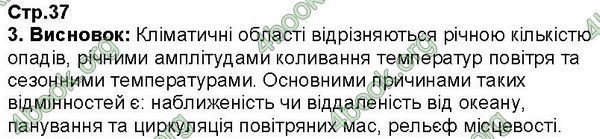 ГДЗ (Ответы, решебник) Зошит Географія 7 клас Кобернік