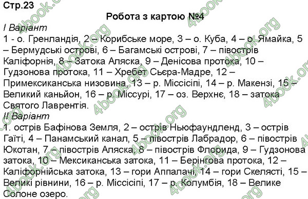 ГДЗ Зошит Географія 7 клас Кобернік