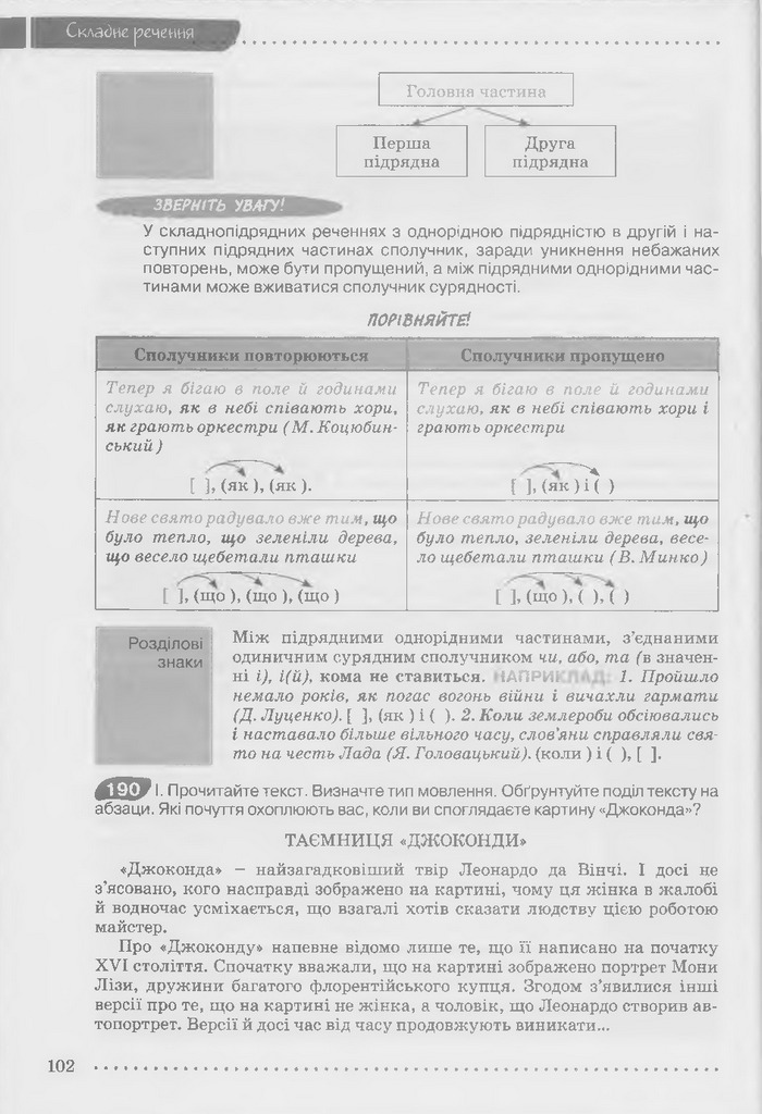 Підручник Українська мова 9 клас Заболотний (Укр.)