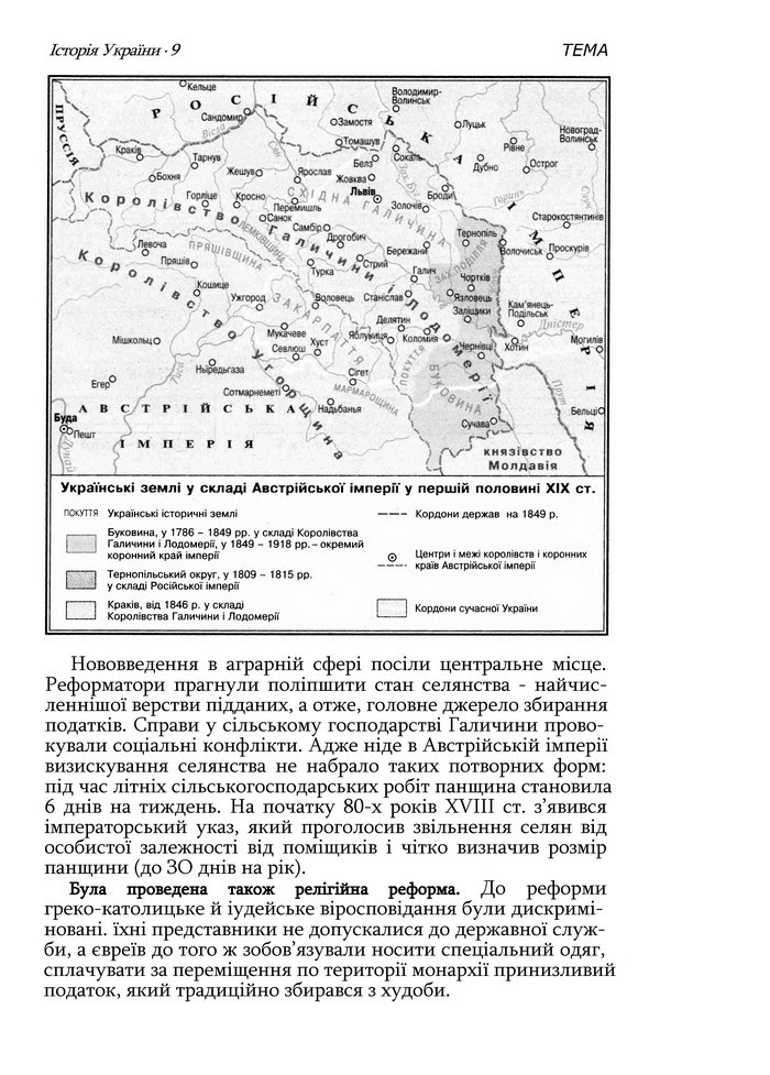 Історія України 9 клас Турченко 2011