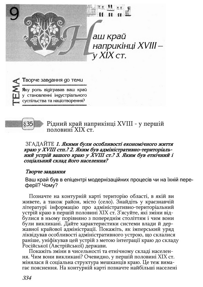 Історія України 9 клас Турченко 2011